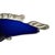 Glass Maytum Studios Signed Cobalt Blue Art Glass Fish Sculpture, 2002 For Sale - Image 7 of 11