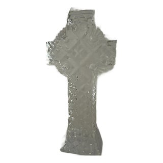 1980s Waterford Crystal Celtic Cross 5.5" For Sale