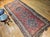 Turkish Vintage Turkish Tribal Kilim, Flat-Woven Medallion Pattern, Burgundy & Ivory, 5x11 For Sale - Image 3 of 13