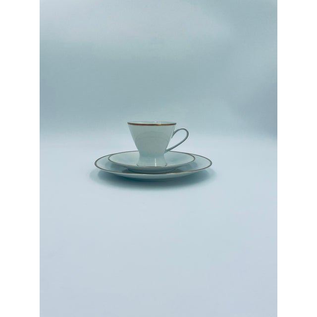 Ceramic Breakfast Set Form 2000 Porcelain Collectors Cup by Rosenthal, 1955, Set of 7 For Sale - Image 7 of 8
