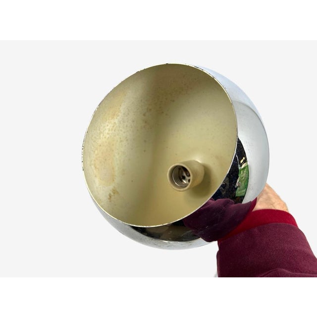 Robert Sonneman 1970s Robert Sonneman Arc Wall Lamp With Original Bracket For Sale - Image 4 of 7