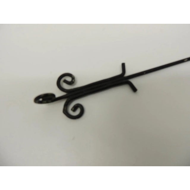 2000 - 2009 Black Metal Candle Snuffer For Sale - Image 5 of 6