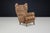 1940s Art Deco Wingback Chair, Czechoslovakia, 1940s For Sale - Image 5 of 11