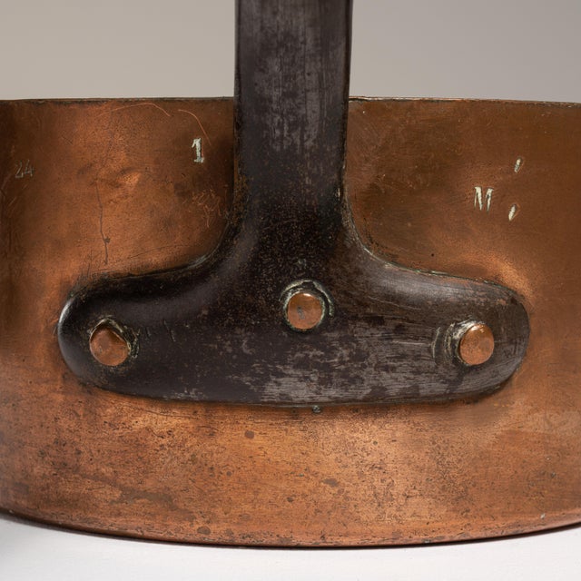 19th Century Belgium Terra Cotta Copper Serving Piece For Sale - Image 13 of 15