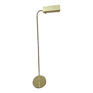 Adjustable Mid-Century Brass Floor Lamp
