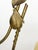 Metal Swedish Modern Brass Pendant Lamps with Organic Leaf Motif, 1950, Set of 2 For Sale - Image 7 of 8