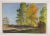 English Mid 20th Century Fall Colors Pastel Painting For Sale - Image 3 of 3