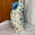 Add a striking dash of vintage Italian whimsy to your shelves with this exceptional mid-century modern ceramic owl...