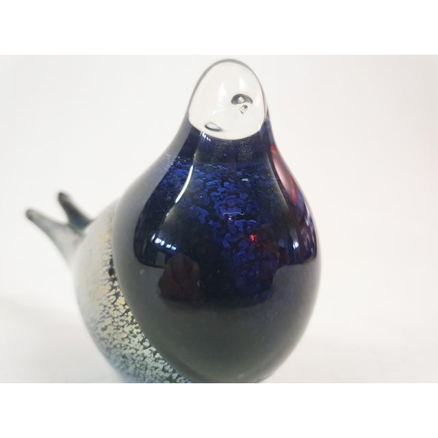 Glass Bird attributed to Art Glass Team, Finland, 1980s For Sale - Image 11 of 13