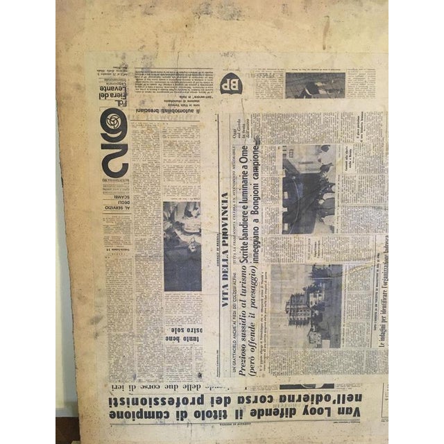 Ermete Lancini, Abstract Collage, 1960s, Mixed Media For Sale - Image 16 of 18