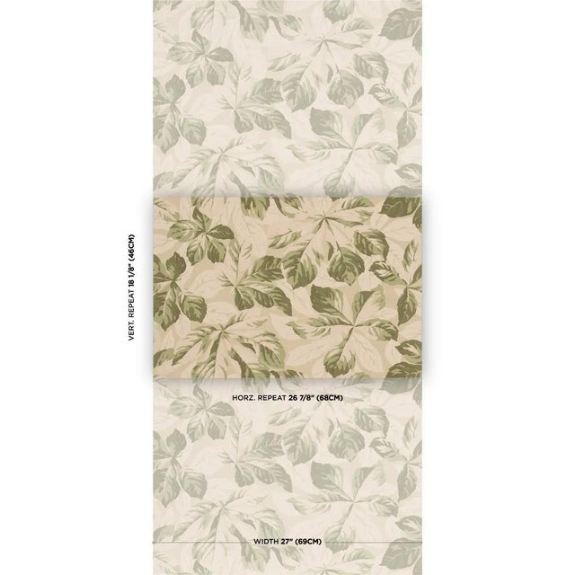 Inspired by an antique document, Arboreal Handprint is a delicate leafy allover wallpaper design with an airy, informal...