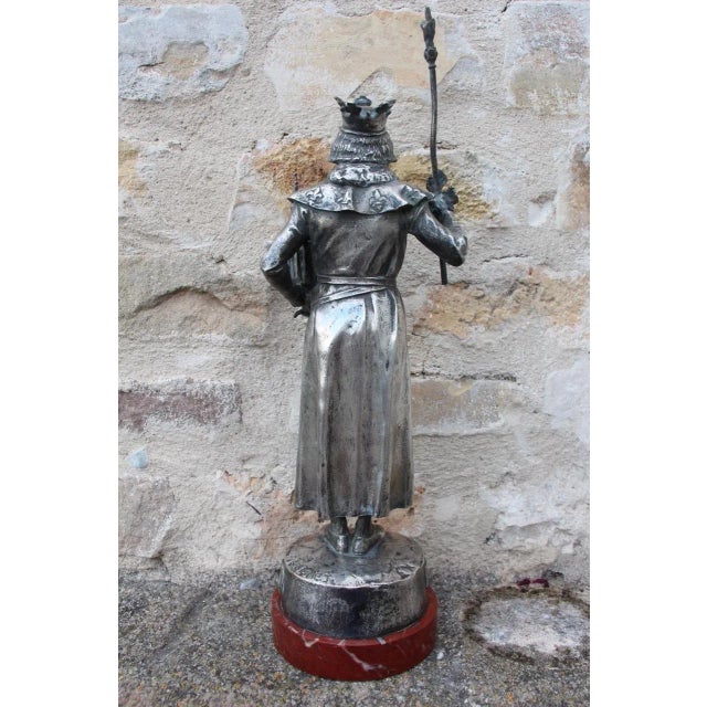 Emmanuel Fremiet, Saint Louis, 1800s, Bronze For Sale - Image 10 of 12