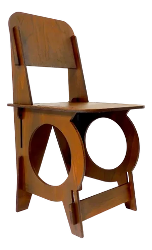 Swiss Plywood Prototype Chair, 1980s