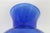 Glass Indiana Glass Illusions 1980s Large Vase Cobalt Blue Optic Swirl Pattern 4876b For Sale - Image 7 of 11