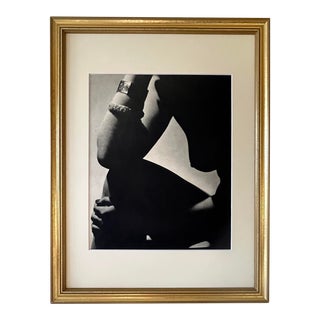 Original Vintage Art Deco Photo Gravure of a Female Nude by John Everard Circa 1930 For Sale