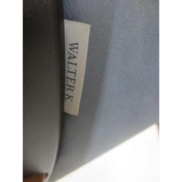 Textile Walter Knoll Sheru Armchair in Grey Fabric (New) For Sale - Image 7 of 8