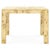 Burlwood Lauren Collection side table by Villa & House. Brass accents Crafted from burl wood with a shining veneer finish...