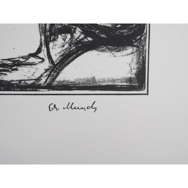 Edvard Munch (1863-1944) (after) Three ages of woman Lithography Signed in the plate Justified HC On Arches vellum, 50 x...