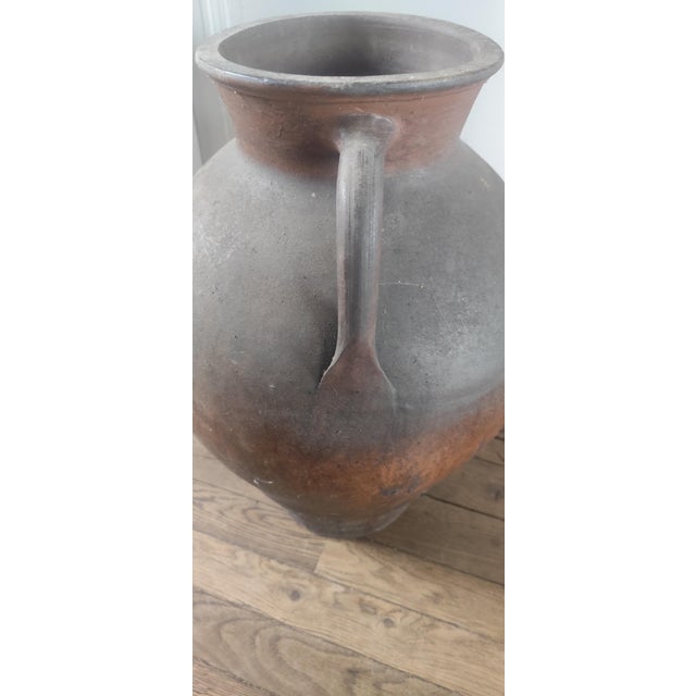 Large Rustic French Stoneware Jar, Normandy, Early 20th Century For Sale - Image 4 of 7