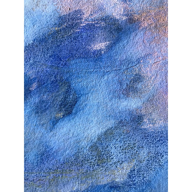 Patricia Zippin "Ashland Ducks Xx" 1980s Abstract Painting Academie Julian For Sale - Image 4 of 6