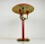 Red Italian Table Lamp with 3 Arms in the Style of Stilnovo, 1960s, Italy For Sale - Image 9 of 12