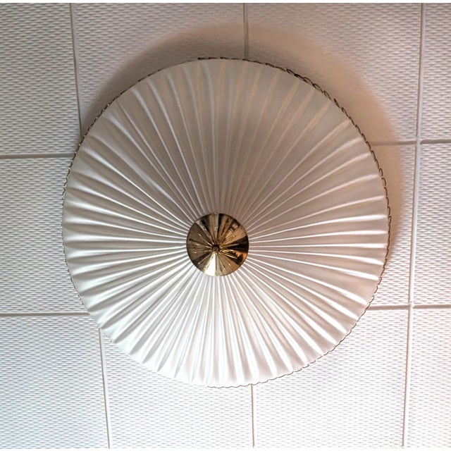 Large Mid-Century Finnish Model K5-27 Flush Mount by Paavo Tynell for Idman, 1950s For Sale - Image 11 of 16