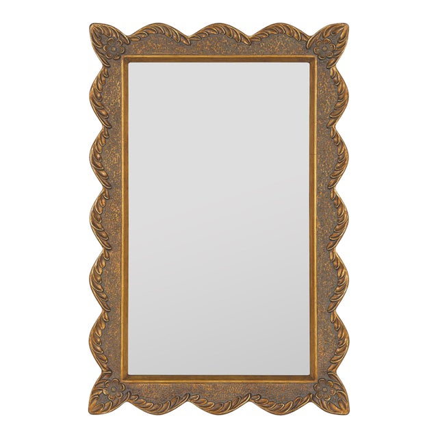 Vail Sculpted Wall Mirror For Sale