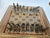 Vintage Persian Khatam Marquetry Chess Set With Figural Metal Pieces, Circa 1950 For Sale - Image 11 of 18