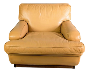 Midcentury Modern Armchair in Leather by Arne Norell