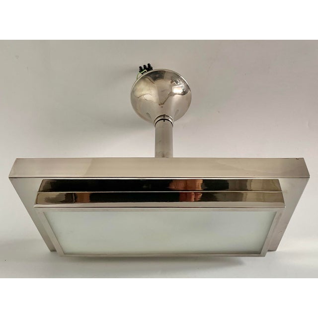 Art Deco Ceiling Lamp by Henri Petitot for Atelier Petitot, 1930s For Sale - Image 10 of 14