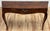 Italian Saber Leg Burlwood Console Table or Writing Desk For Sale In Kansas City - Image 6 of 17