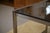 Desk in Brushed Stainless Steel and Black Smoked Glass, 1980s For Sale - Image 9 of 12