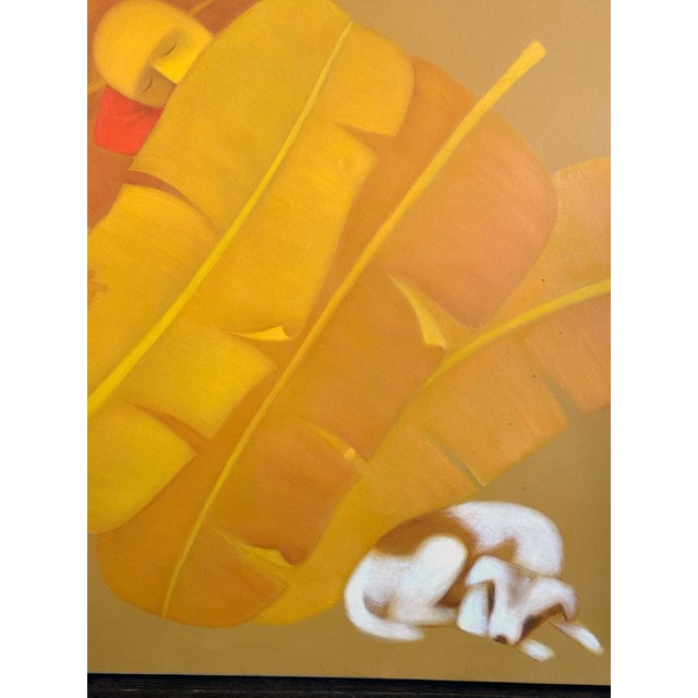 Arius Modernist Painting by Vietnamese Artist Duc Nghia Phan For Sale - Image 4 of 10