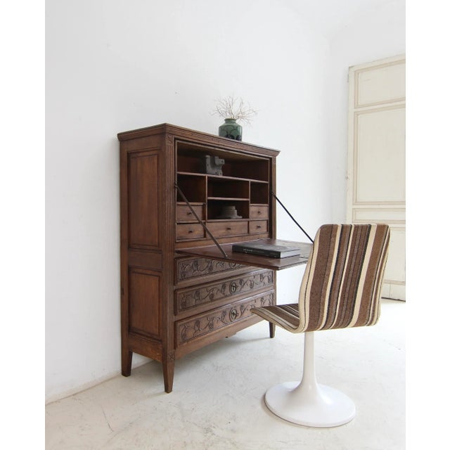 Wood Late 18th Century Louis XVI Oak Secretary For Sale - Image 7 of 18