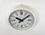 Industrial White Soviet Bakelite Factory Wall Clock from Strela, 1980s For Sale - Image 6 of 17