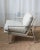 Chrome Post Modern Milo Baughman for Thayer Coggin Flat Bar Arm Chair For Sale - Image 8 of 15