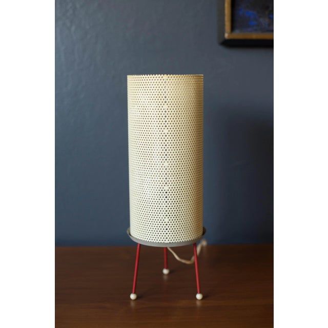 Mid-Century Modern Italian Tripod Table Lamp For Sale In Monterey, CA - Image 6 of 10