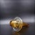 Spinning Top Vase in Honey-Coloured Glass from Schott Studio, German For Sale - Image 13 of 13