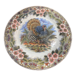 1 Churchill China Thanksgiving 10” Dinner Plate