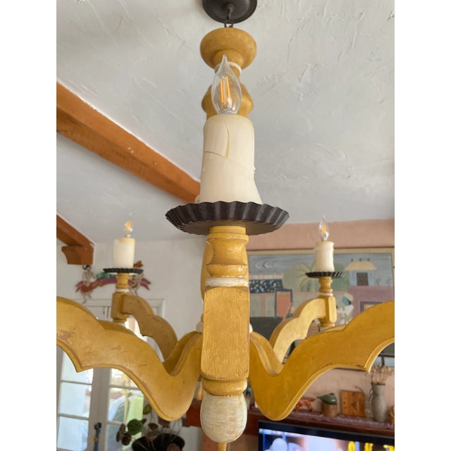 Paul Ferrante 2000s Paul Ferrante Santa Barbara Chandelier, 8 Candelabra For Sale - Image 4 of 12