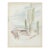 1940s Grace Spongberg Arizona Desert Drawing For Sale