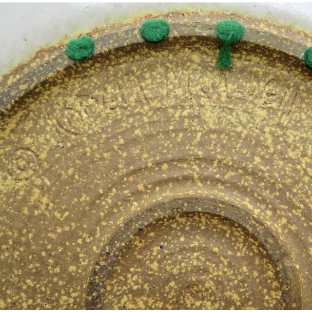 1960s Robert Maxwell Ceramic & Glass Ashtray For Sale In Los Angeles - Image 6 of 7