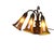 American Antique Tiffany Studios Three-Light Lily Piano Lamp New York, Circa 1910 For Sale - Image 3 of 10