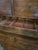 Henredon Henredon Mid-Century Modern Campaign Style Highboy Dresser Chest Double Door For Sale - Image 4 of 7