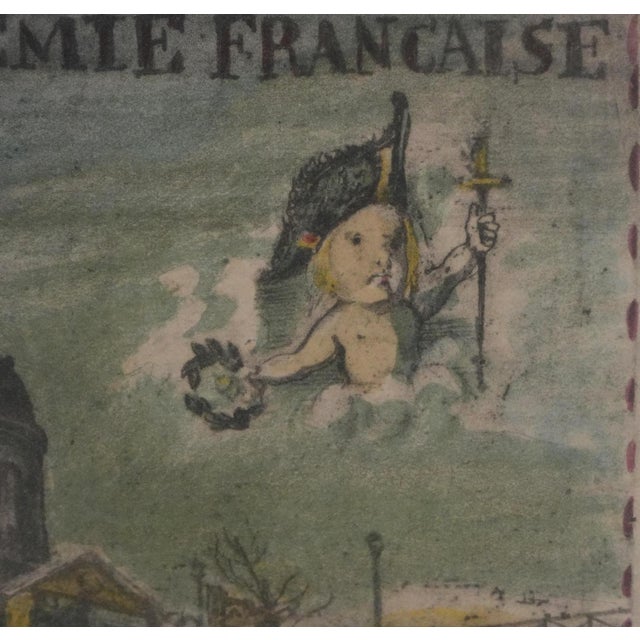 Tsuguharu Foujita, L’Académie Française, Lithograph For Sale - Image 6 of 9