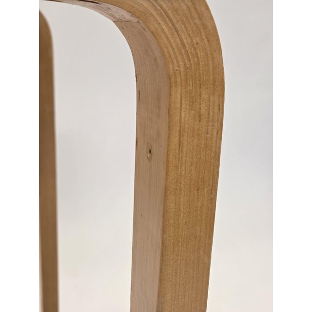 Vintage L-Legged Table by Alvar Aalto for Artek, 1960s For Sale - Image 14 of 15