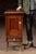 Brown Late 19th Century Early American Oak Cabinet With Tapered Brass-Capped Legs For Sale - Image 8 of 8