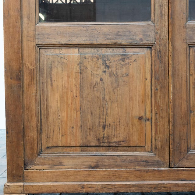 Antique French Wooden Display Case, 1900 For Sale - Image 8 of 10