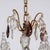 Metal Large Louis XV Style Cage Chandelier with Crystal Pendants and Amethyst Drops, 1950 For Sale - Image 7 of 18