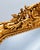 Large Golden Baroque Mirror with Crest from Green Square For Sale - Image 6 of 12